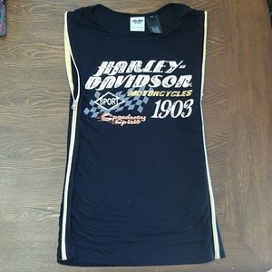 Harley zipper side tank